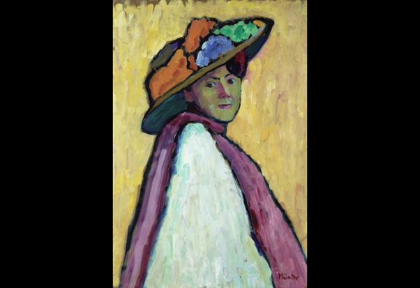 Gabriele Münter, Portrait de Marianne von Werefkin, 1909 © Städtische Galerie im Lenbachhaus und Kunstbau München, Gabriele Münter Stiftung 1957 © ADAGP, Paris, 2025
